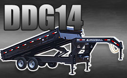 Tandem Axle Deckover Dump Trailer