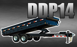 Tandem Axle Deckover Dump Trailer