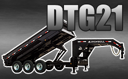 Triple Axle Gooseneck Dump Trailer